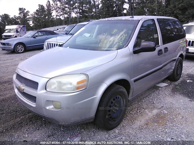 1GNDU23197D121206 - 2007 CHEVROLET UPLANDER LS SILVER photo 2