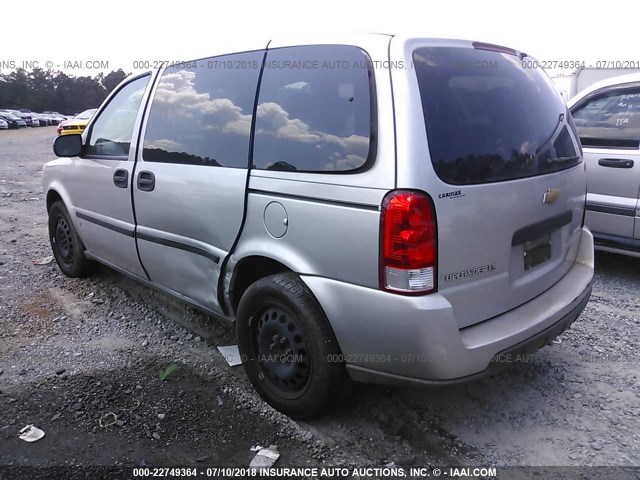 1GNDU23197D121206 - 2007 CHEVROLET UPLANDER LS SILVER photo 3