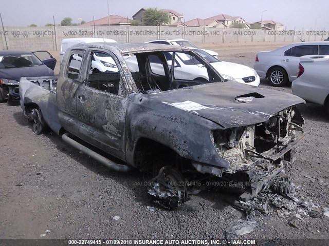 5TEUU42N47Z372103 - 2007 TOYOTA TACOMA ACCESS CAB Қара фото 1