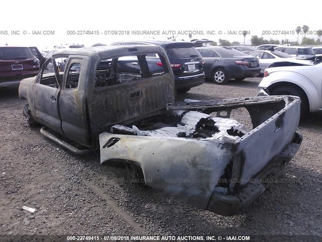 5TEUU42N47Z372103 - 2007 TOYOTA TACOMA ACCESS CAB Қара фото 3