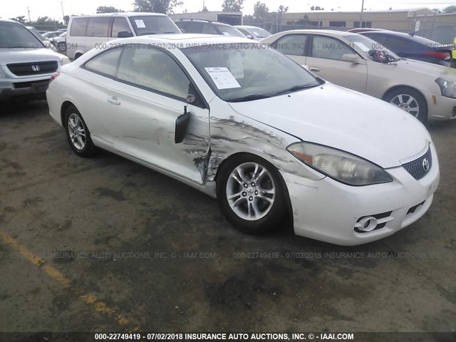 4T1CE30P88U761839 - 2008 TOYOTA CAMRY SOLARA SE/SLE/SPORT WHITE photo 6