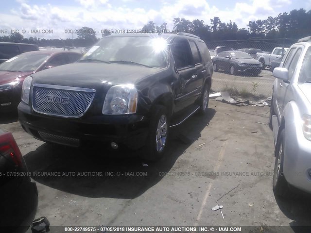 1GKFK63807J227836 - 2007 GMC YUKON DENALI BLACK photo 2