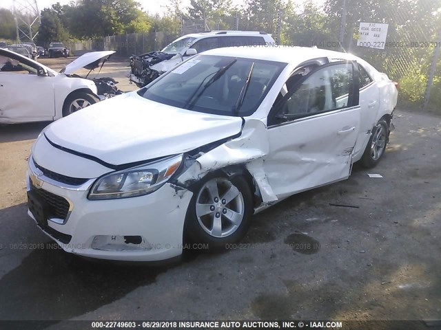 1G11B5SLXEF177851 - 2014 CHEVROLET MALIBU LS 白色 照片 2