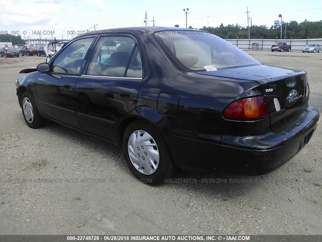 1NXBR12E8XZ230946 - 1999 TOYOTA COROLLA VE/CE/LE 黑色 照片 3