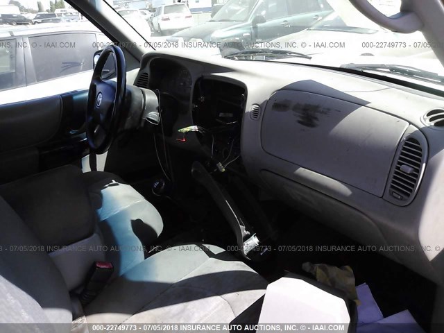 4F4YR12U71TM07478 - 2001 MAZDA B3000 WHITE photo 5