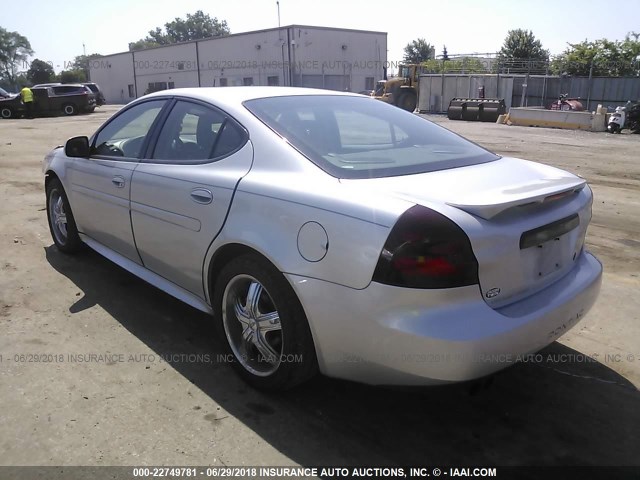 2G2WR524841132841 - 2004 PONTIAC GRAND PRIX GTP SILVER photo 3