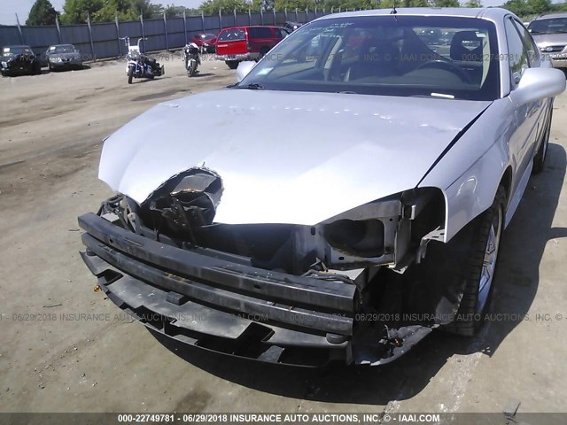 2G2WR524841132841 - 2004 PONTIAC GRAND PRIX GTP SILVER photo 6