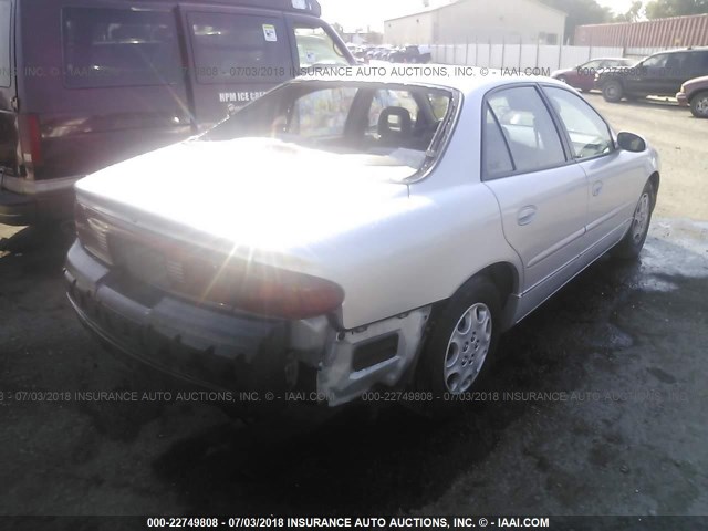 2G4WB52K121267344 - 2002 BUICK REGAL LS SILVER photo 4