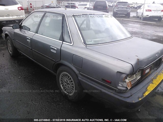 4T1SV21E8KU083636 - 1989 TOYOTA CAMRY DLX GRAY photo 3