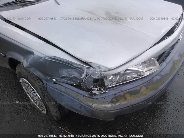 4T1SV21E8KU083636 - 1989 TOYOTA CAMRY DLX GRAY photo 6