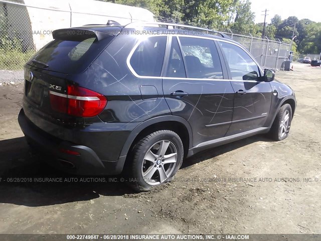 5UXFE835X9L169549 - 2009 BMW X5 XDRIVE48I BLACK photo 4