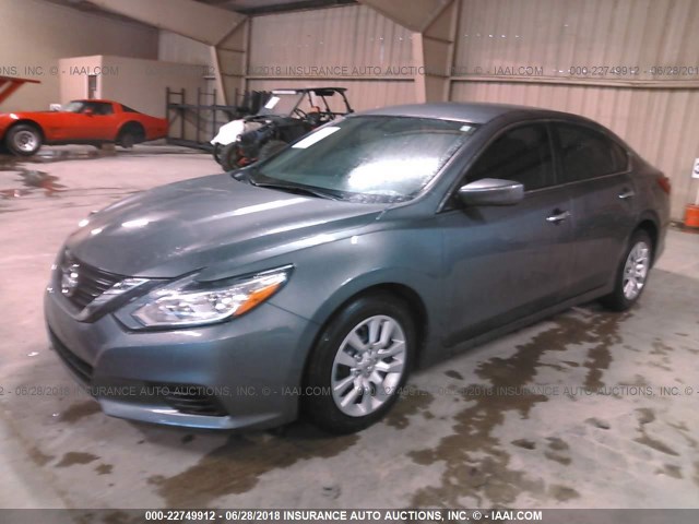 1N4AL3APXGN358587 - 2016 NISSAN ALTIMA 2.5/S/SV/SL/SR GRAY photo 2