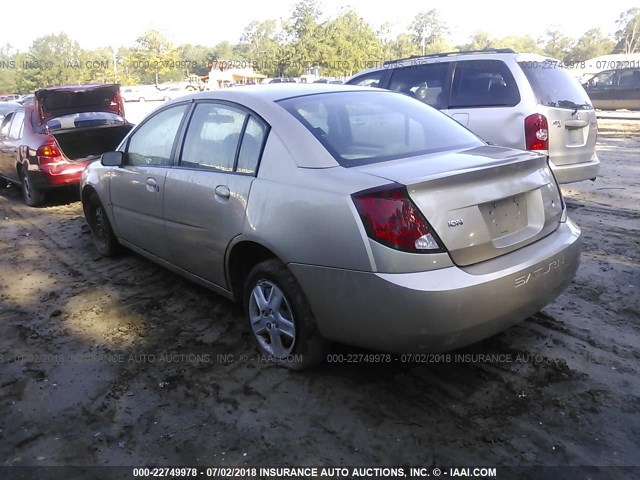 1G8AJ55F07Z108095 - 2007 SATURN ION LEVEL 2 金色 照片 3