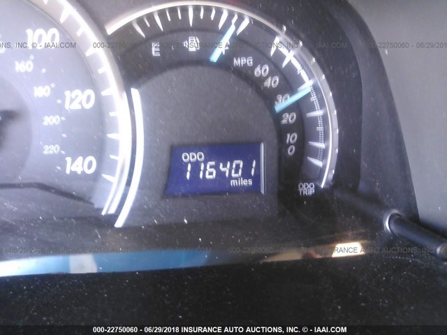 4T1BF1FK6CU518855 - 2012 TOYOTA CAMRY SE/LE/XLE BLACK photo 7