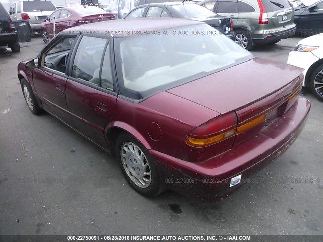 1G8ZK557XRZ117110 - 1994 SATURN SL2 RED photo 3