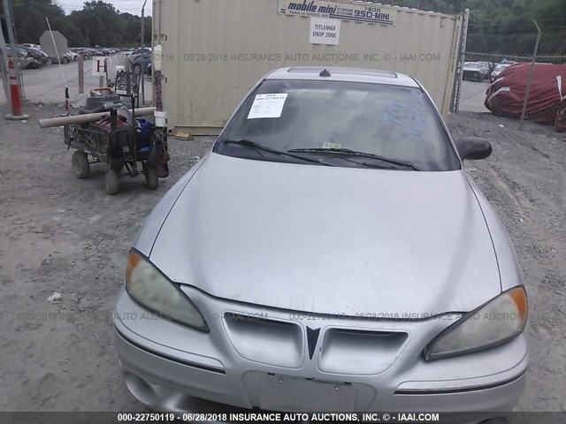 1G2NV12E13C266513 - 2003 PONTIAC GRAND AM GT1 SILVER photo 6