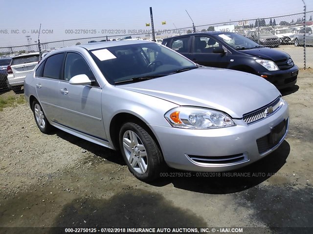 2G1WB5E39E1103586 - 2014 CHEVROLET IMPALA LIMITED LT SILVER photo 1