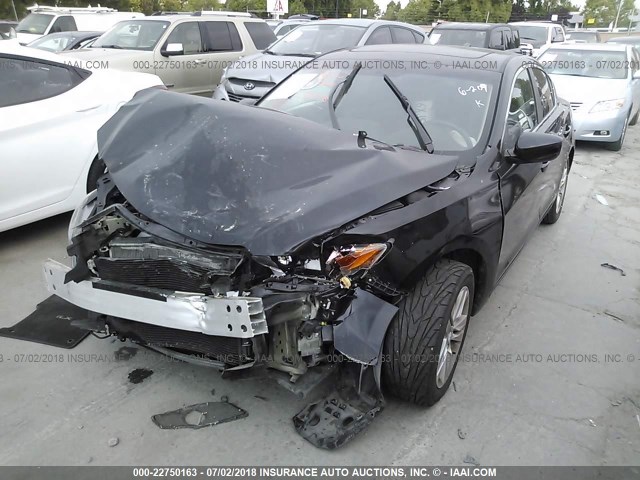 19VDE1F3XDE004881 - 2013 ACURA ILX 20 BLACK photo 2