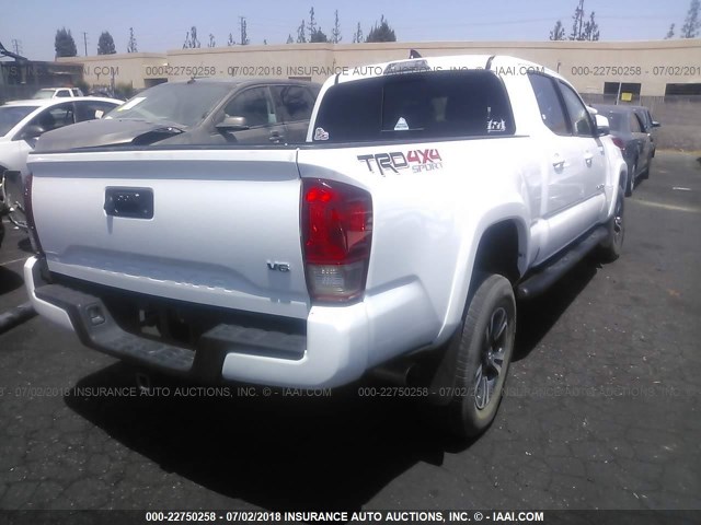 3TMDZ5BN5HM017043 - 2017 TOYOTA TACOMA DBL CAB/SR5/TRD SPORT/OR 白色 照片 4