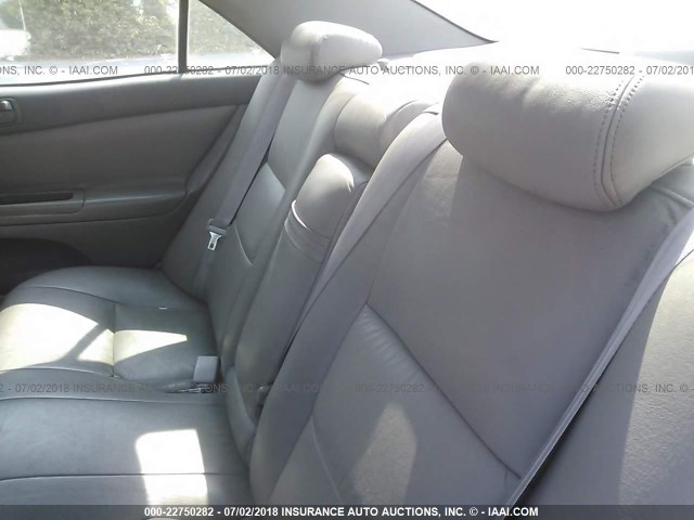 4T1BF30K02U517493 - 2002 TOYOTA CAMRY LE/XLE/SE Boz foto 8