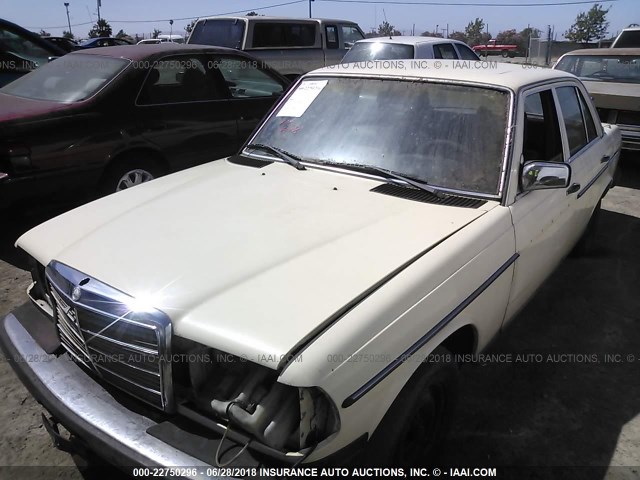 12312310091922 - 1979 MERCEDES-BENZ 240D CREAM photo 2