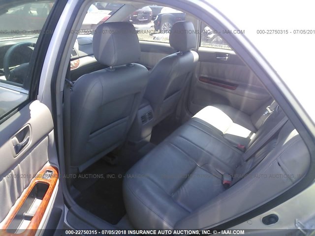 4T1BE32K72U584219 - 2002 TOYOTA CAMRY LE/XLE/SE 银色 照片 8