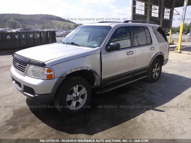 1FMZU73KX3ZA28028 - 2003 FORD EXPLORER XLT/XLT SPORT/NBX SILVER photo 2