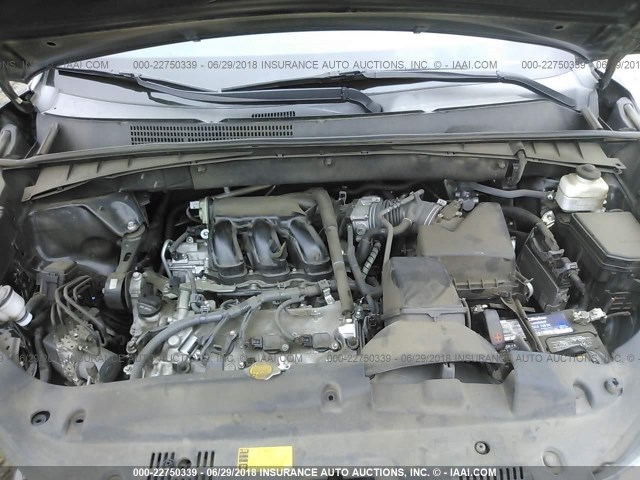 5TDKKRFHXES023939 - 2014 TOYOTA HIGHLANDER XLE შავი ფოტო 10