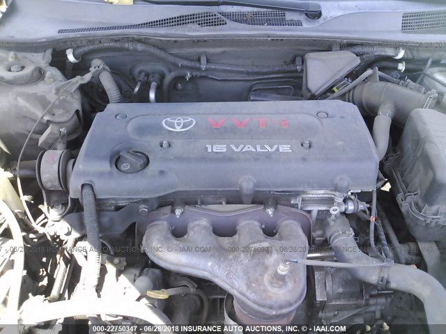 4T1BE30K25U584104 - 2005 TOYOTA CAMRY LE/XLE/SE ყავისფერი ფოტო 10