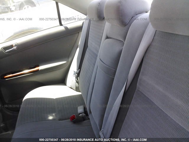 4T1BE30K25U584104 - 2005 TOYOTA CAMRY LE/XLE/SE ყავისფერი ფოტო 8