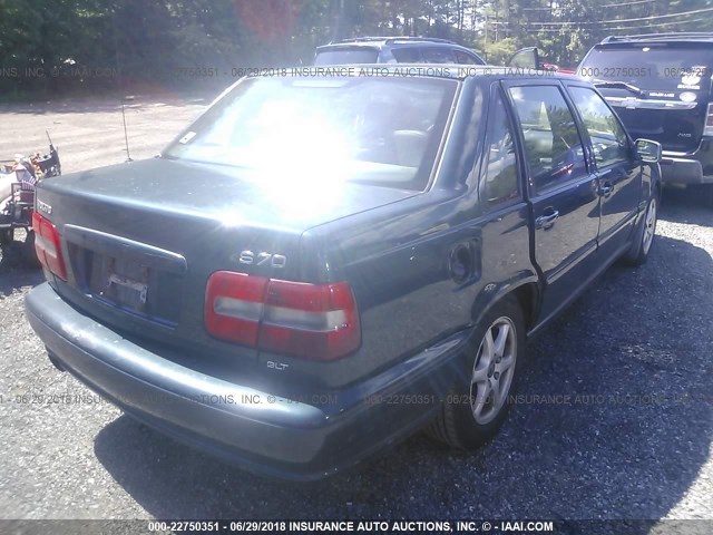 YV1LS5679W1552179 - 1998 VOLVO S70 GLT GREEN photo 4