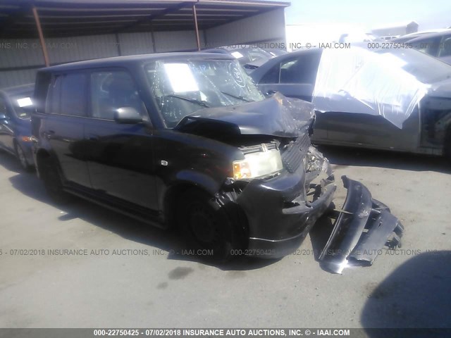 JTLKT334X64124430 - 2006 TOYOTA SCION XB შავი ფოტო 1