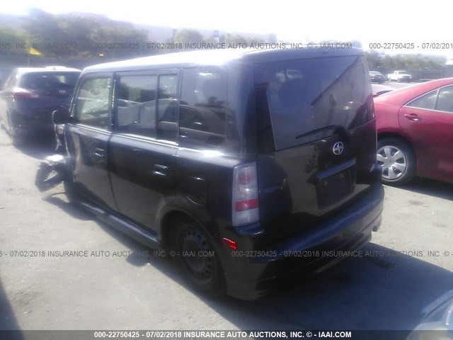 JTLKT334X64124430 - 2006 TOYOTA SCION XB შავი ფოტო 3