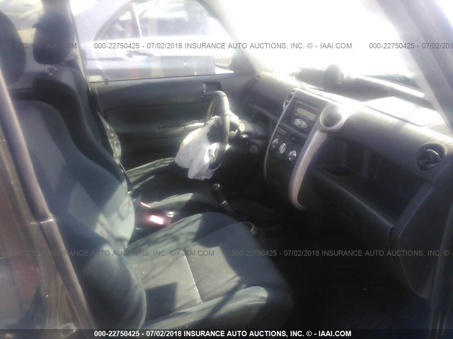 JTLKT334X64124430 - 2006 TOYOTA SCION XB შავი ფოტო 5