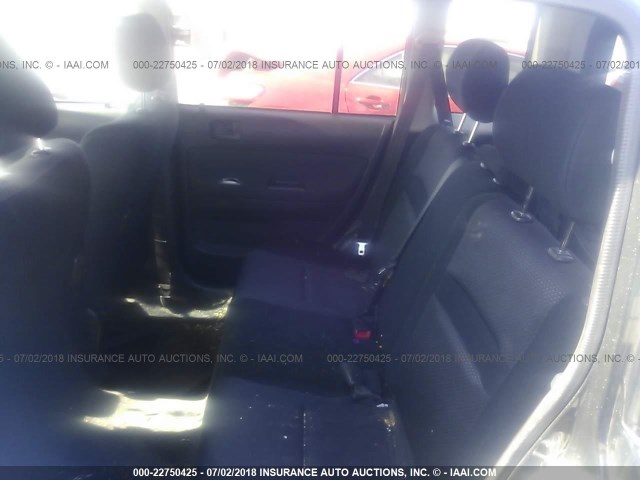JTLKT334X64124430 - 2006 TOYOTA SCION XB შავი ფოტო 8