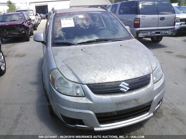 JS2YB413075108554 - 2007 SUZUKI SX4 SILVER photo 6