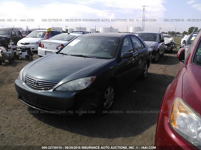 4T1BE32K45U076696 - 2005 TOYOTA CAMRY LE/XLE/SE 青色 照片 2