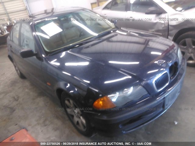 WBAAM334XYFP83486 - 2000 BMW 323 I Dark Blue photo 1