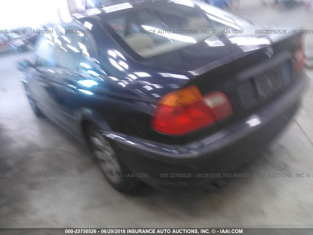 WBAAM334XYFP83486 - 2000 BMW 323 I Dark Blue photo 3