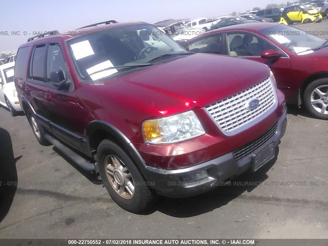 1FMPU16576LA17036 - 2006 FORD EXPEDITION XLT RED photo 1