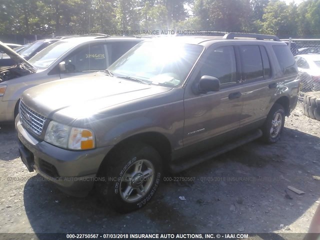 1FMZU73K35UA51280 - 2005 FORD EXPLORER XLT/XLT SPORT/NBX 灰色 照片 2