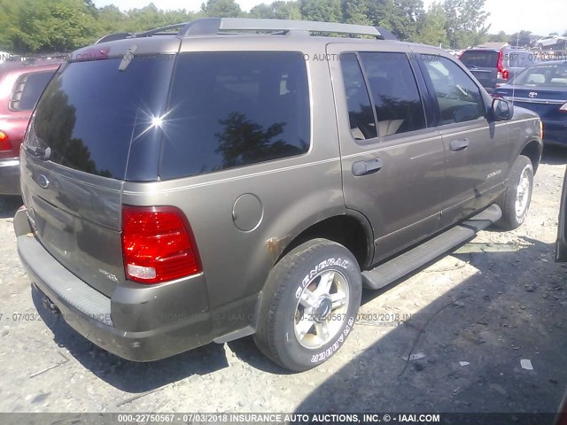 1FMZU73K35UA51280 - 2005 FORD EXPLORER XLT/XLT SPORT/NBX 灰色 照片 4