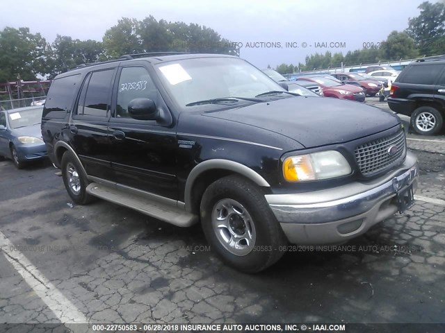 1FMRU17W92LA60142 - 2002 FORD EXPEDITION EDDIE BAUER BLACK photo 1