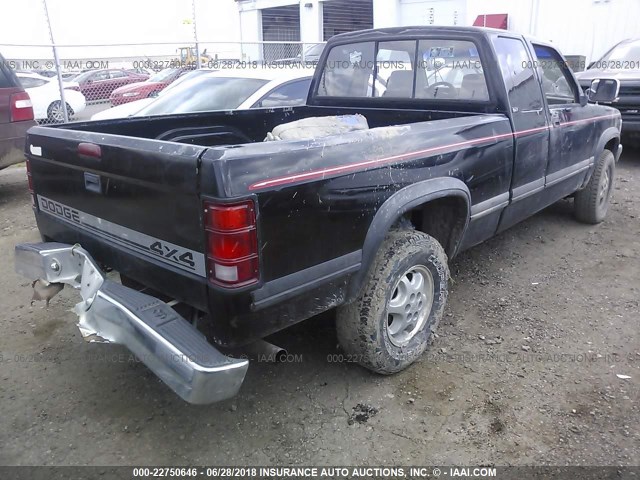 1B7GG23X0SS275678 - 1995 DODGE DAKOTA BEIGE photo 4