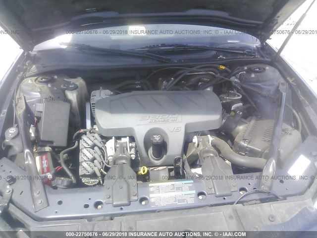 2G2WP582181139924 - 2008 PONTIAC GRAND PRIX BLUE photo 10