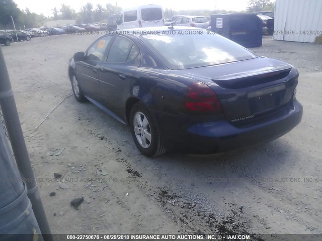 2G2WP582181139924 - 2008 PONTIAC GRAND PRIX BLUE photo 3