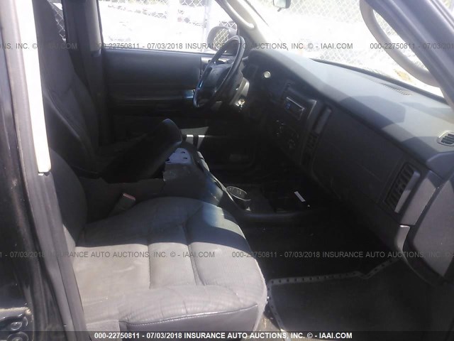 1D4HS38N73F584111 - 2003 DODGE DURANGO SPORT BLACK photo 5