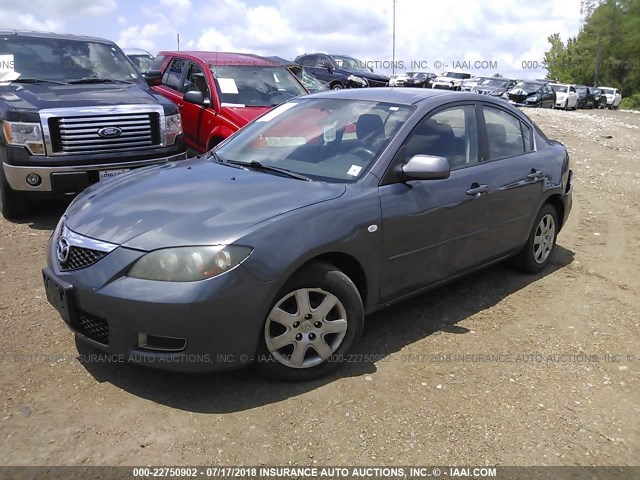 JM1BK12F571762951 - 2007 MAZDA 3 I Light Blue photo 2