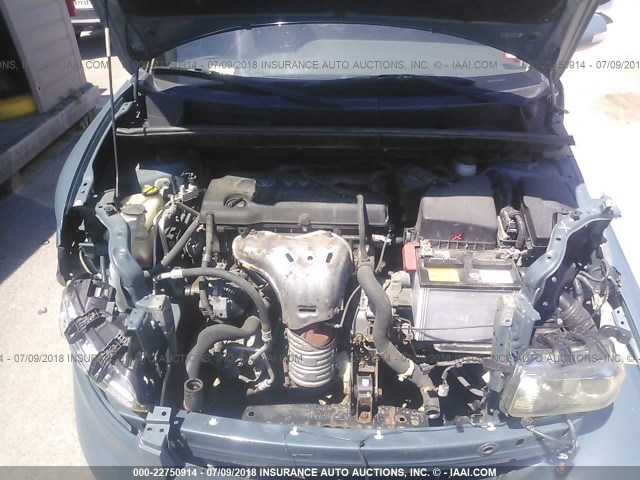 JTLKE50E491090719 - 2009 TOYOTA SCION XB Blau Foto 10