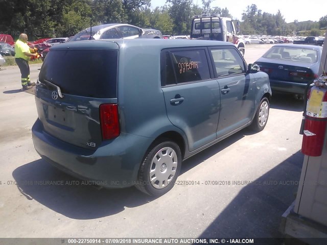JTLKE50E491090719 - 2009 TOYOTA SCION XB Blau Foto 4
